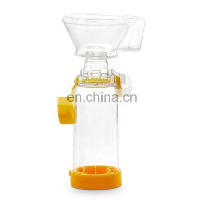 High quality hospital spacer for aerosol chamber with silicone mask