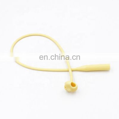 Medical latex malecot catheter for disposable use