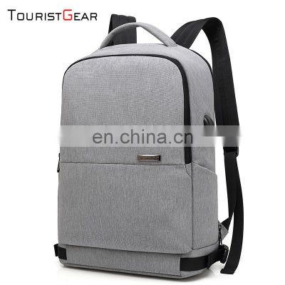 custom backpack China manufacturer offer good quality back pack USB minimalist school mochilas wholesale