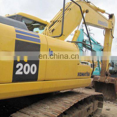 Used cheap Japan PC200-7 crawler excavator for sale in Shanghai