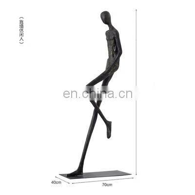 Humanoid Floor Lamp Exhibition Creative Personality Art Postmodern Creative Floor LED Light