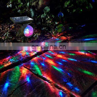 Solar Power Lamp LED Projector Light Solar Light Outdoor Garden Lawn Lamp Home Courtyard Decor Lawn Lamps photo-5