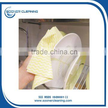 ISO9001 30 viscose 70 polyester style dish cloth