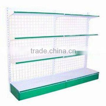 changshu gondola shelf supermarket perforated shelf