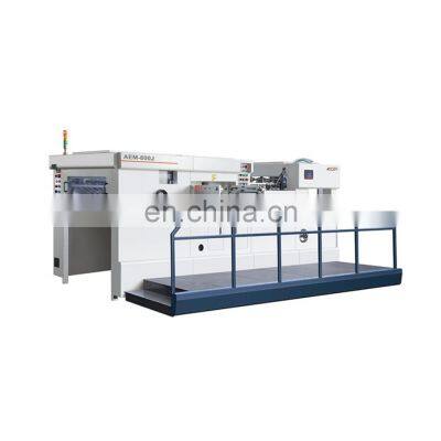 Automatic dual-purpose flatbed die cutting machine with waste stripping