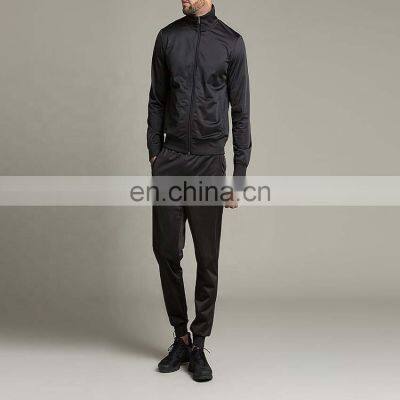Wholesale Training Gym Track Suits Custom Jogging Wear Sets Mens Jogging Tracksuit Men Black Pants Fitness photo-5
