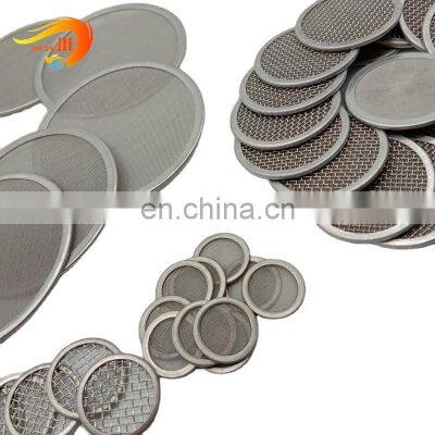 Customize Size 304 Stainless Steel Wire Mesh Metal Filter Disc photo-2