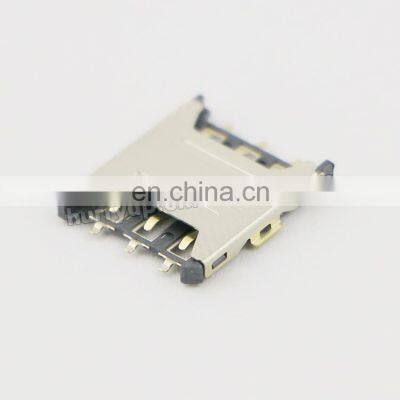 Plug-in Nano-SIM Holder 6Pin Nano Card Connector Mobile Phone Card Slot Pull-out Small SIM Card Slot photo-2