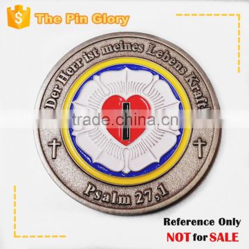 custom challenge coin religion coins antique coins personalized manufacturer China badge coin