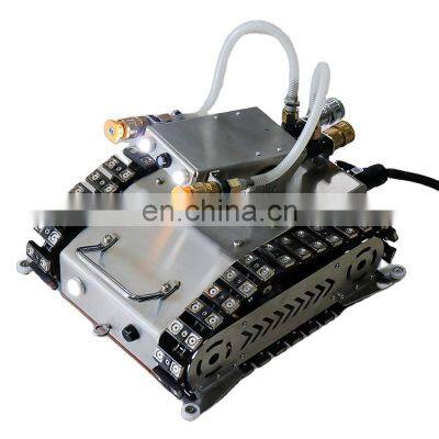 Restaurant kitchen use stainless steel material PC-G10 kitchen duct cleaning machine grease duct cleaning robot