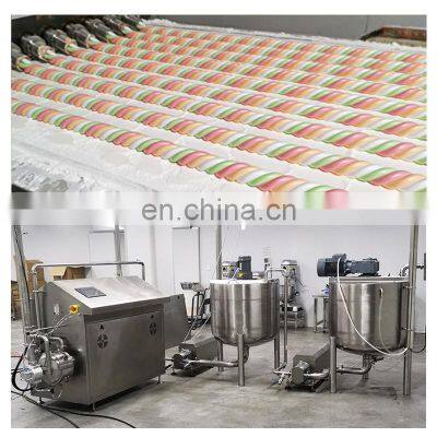 Fully Automatic Cotton Candy Production Line Extruder Shape Make Deposit Small Marshmallow Machine photo-2
