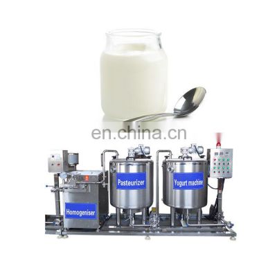 continuous pasteurizer yoghurt making yogurt cup filling sealing machine