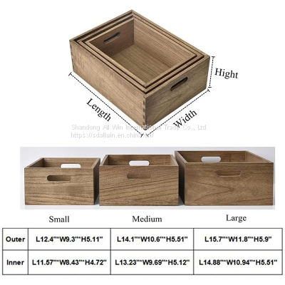 Custom Wooden Storage Box