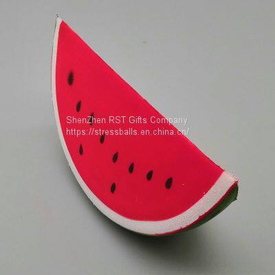 Pu Foam Watermelon Anti Stress Ball Soft Bouncy Ball for Gifts