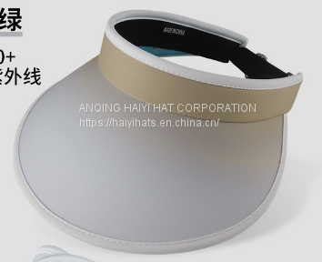 Upf50+Foldable Wholesale Sun Visor Cap Of Lady Large Eaves Uv Protection Sun Visor Hat photo-4