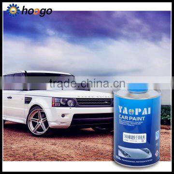 2K high quality 10 minute quick dry clear coat for car