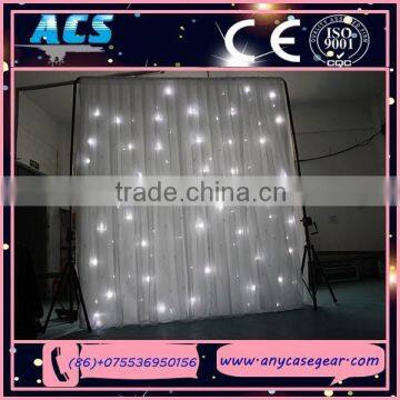 ACS led twinkling stars led curtain , led star curtain, led shower curtain for sale