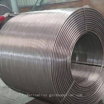 Calcium Silicon Ferro Alloy Cored Wire / CaSi Cored Wire / Silicon Calcium Cored Wire photo-4