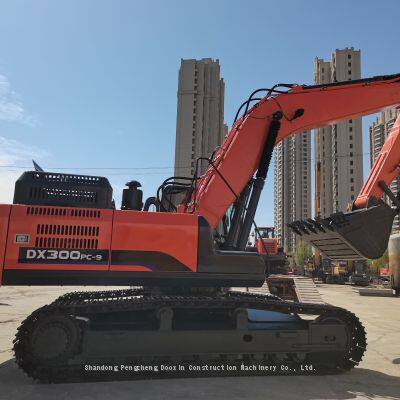 crawler excavator of type DX 300PC-9