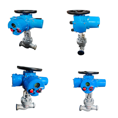 J961Y DN20 Welded Electric Motorized Globe Valve