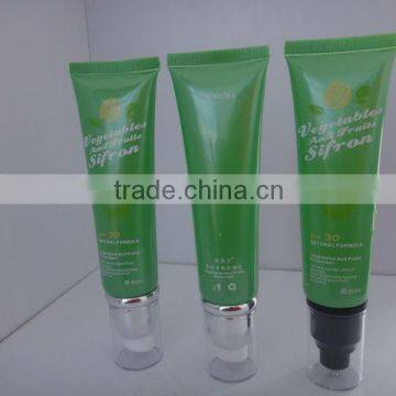 50ml cosmetic BB cream tube with pump
