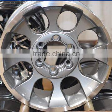 Aluminum Rim 6 Hole 6x139.7 After Market Machine Face With Hyper Silver in China photo-4