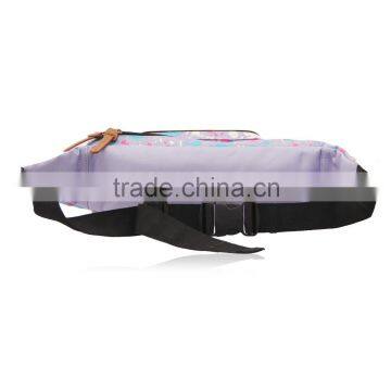 2015 Latest New Fashion Popular Purple Sport Canvas Waist Bag photo-5