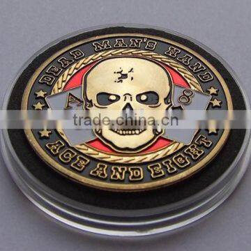 Poker Chip Card Guard-dead man's hand