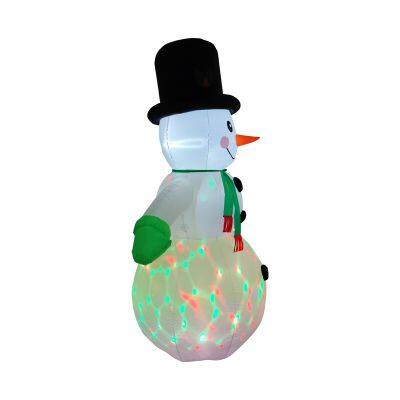 Christmas Blow up With Snowman Inflatable Holiday Inflatable Decor photo-2