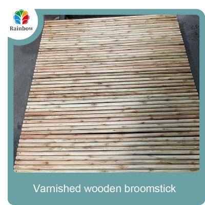 Wholesale Broom Handle Wooden Wood Brush Stick Wooden Broom Handle photo-3