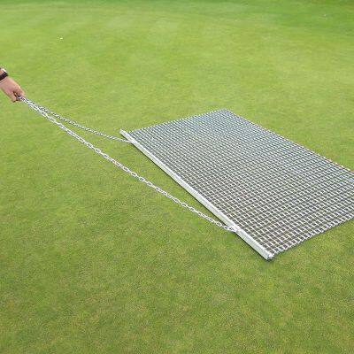 Chinese Supplier's 1*1 Inch Mesh Steel Drag Mat for Soft Turf Maintenance 36*36 48*60 72* 72 72*36 36*60 Square Welding Cutting