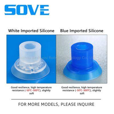 SMC Brand Perfect Alternative Product ZP3P Vacuum Suction Cup Food Open Bag Rubber Vacuum Suction Cups Flat Thin Sheets Silicone Suction Cup photo-3