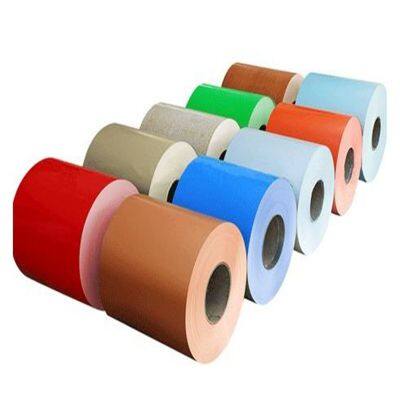 Hot Sale Dx51d Z200 Z275 Color Coated Gi Steel Ral Ppgi Coil Prepainted Galvanized Ppgi Steel Coil for Building