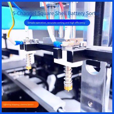 Square Shell Battery Sorting Machine, Sorting Equipment for Square Aluminum Shell Lithium Batteries, Five - Gear Automatic Sorting Machine for Large Single Cells photo-3