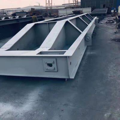 High-Capacity River Sluice Gate for Hydroelectric Power Plants