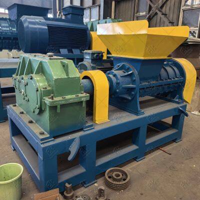 Soft Material Spiral Shredder Textile Fabric Shredding Machine
