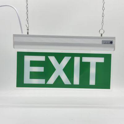 LED Emergency Exit Sign With Battery Backup, 90, 120, 180 Minute Emergency Operation
