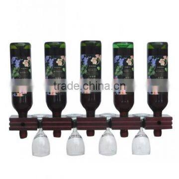Wooden Wine Rack, Wine Bottle Display Shelf, Wholesale Wine Bottle Holder Wall photo-3
