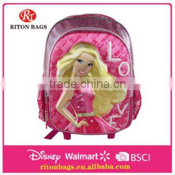 2016 Beautiful Girl 3D EVA Trolley Bag