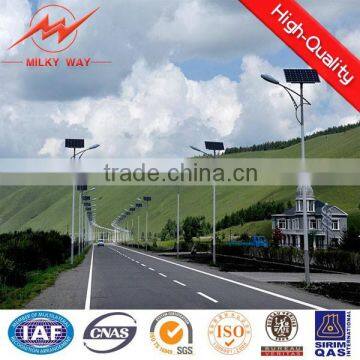 solar power energy folding street light pole from 6m to 12m