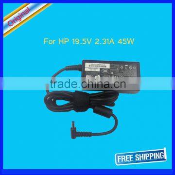 Newest 4.5*3.0mm blue tip battery charger for hp 719309-001 19.5v 2.31a power charger