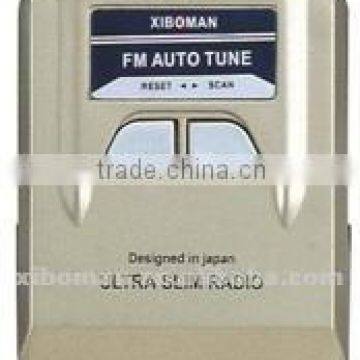 portable fm auto scan radio