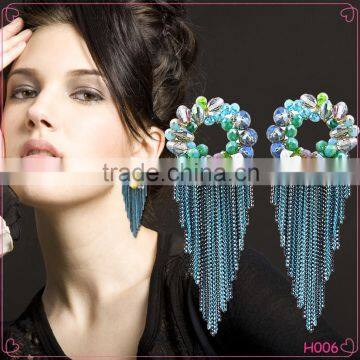 2015 New Products Fashion European Style Bridal Tassel Earring