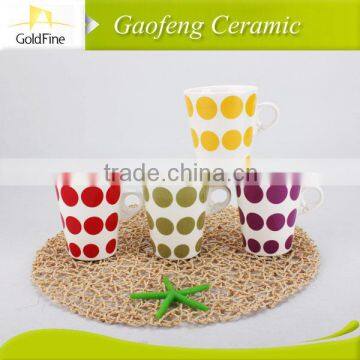 best quality decorative ceramic cup in wholesale