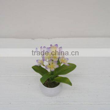 popular indoor mini plastic flower vase