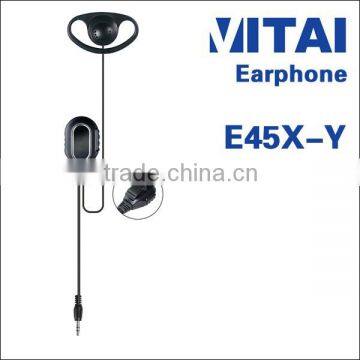 VITAI E45X-Y D-Shape Earhook & Earbuds Tube Type Walkie Talkie Earphone Made in China