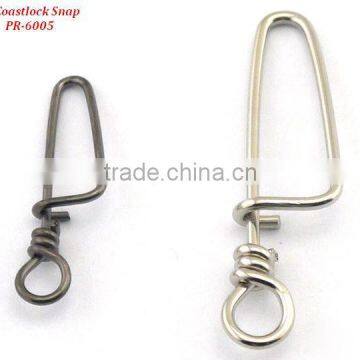 Carp Fishing Terminal Tackle Fishing clip swivel Stainless Steel Fishing Coastlock Snap