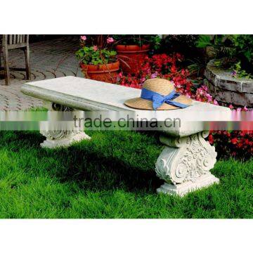 New Products Outdoor Magnesium Oxide Patio Furniture Garden Bench