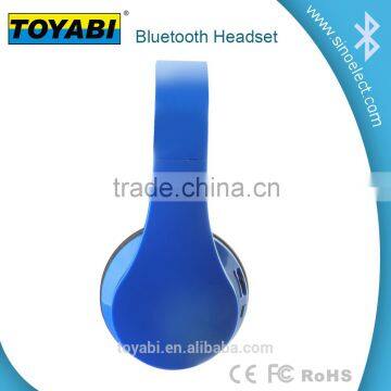 Popular Skin-friendly Surround Stereo Bluetooth Headset with Audio-in Cable