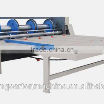 chain feeding carton slotting machine